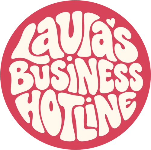 Laura's Business Hotline logo